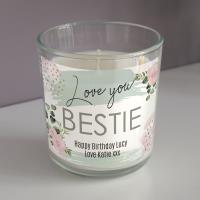 Personalised Abstract Rose Scented Jar Candle Extra Image 2 Preview